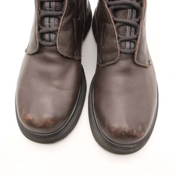 Vintage Doc Dr. Martens Men\'s UK 10 US 11 Brown Leather Combat Boots England main image 9